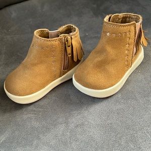 Wonder nation girls tan boots size 3